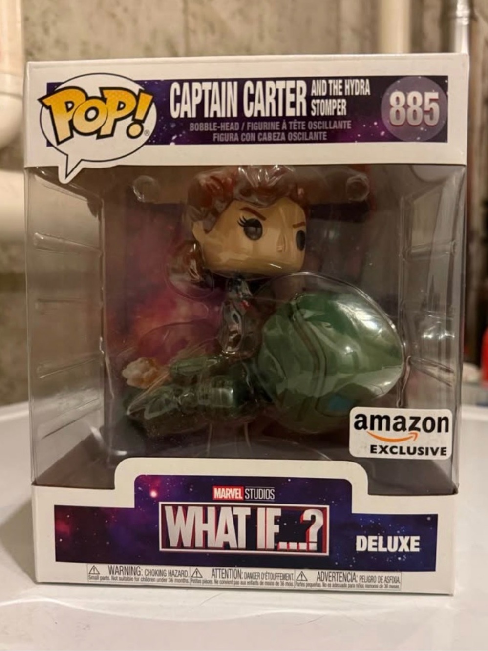 Funko Marvel Captain Carter with Hydra Stomper